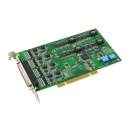 4-port RS-232/422/485 PCI Communication Card with Isolation